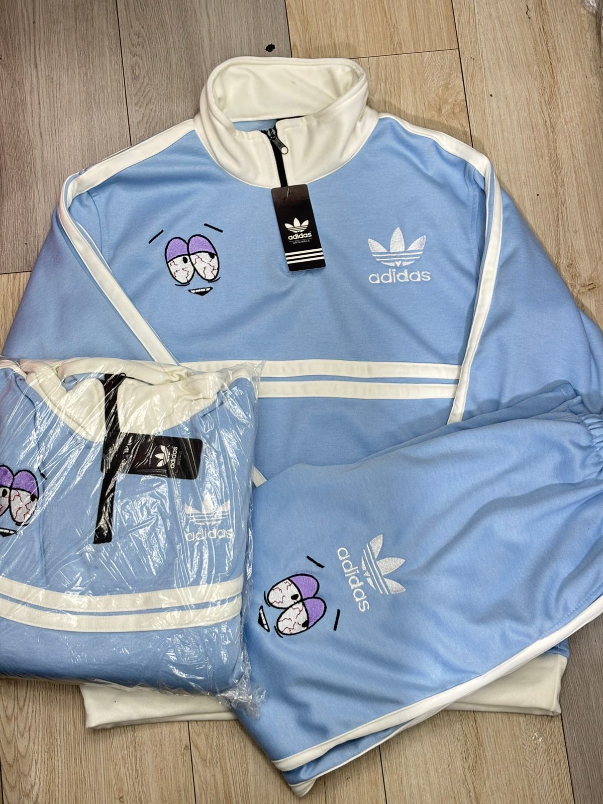 CONJUNTO ADIDAS UNSEX LOGO IMPORTADO