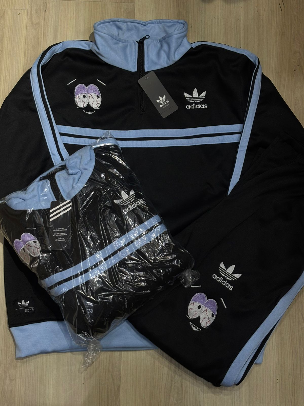 CONJUNTO ADIDAS UNSEX LOGO IMPORTADO