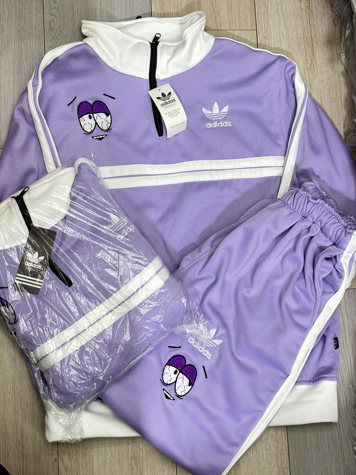 CONJUNTO ADIDAS UNSEX LOGO IMPORTADO